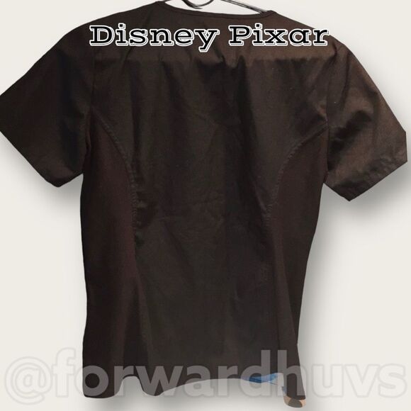 Disney Finding Nemo Finding Dori Nursing Scrub Top Size Small - Picture 3 of 11